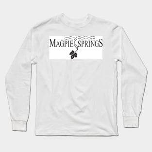 Magpie Springs logo - Magpie Springs - Adelaide Hills Wine Region - Fleurieu Peninsula - South Australia Long Sleeve T-Shirt